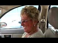 76 Year old Granny Shirley interview after buying a brand new big black dildoShe talks about how she broke her last dildo what she enjoys doing with adildo after she fucks it and how the Cougar Champion gave her a sore pussy